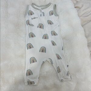 Kyte BABY shorttall zipper romper